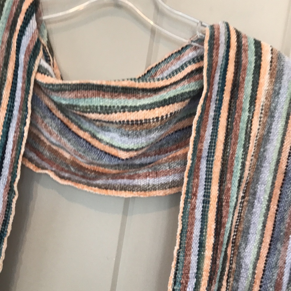 Multicolored Striped Scarf - Picture 6 of 8